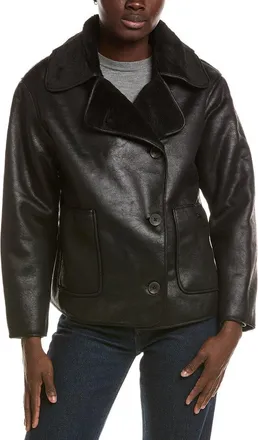 Noize Laurence Vegan Leather Coat
