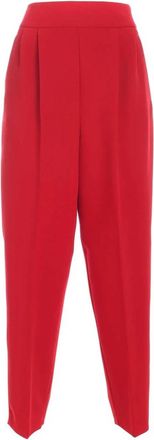 Vivetta Broeken - Dames - Broeken - Rood - S - Polyester - Broeken