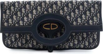 Dior Pre-owned Dior Oblique Canvas Fold Over Clutch Ladies 65FAT42U00UC5XVF