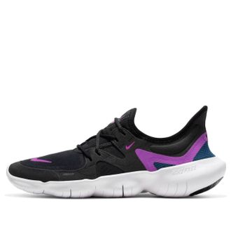 Nike (WMNS) Nike Free RN 5.0 Black Vivid Purple AQ1316-009