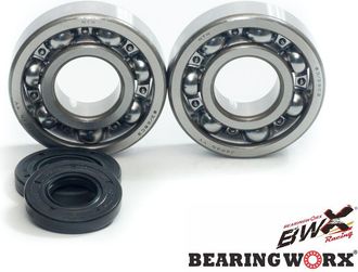 OEM Rodamientos De Cig&uuml;e&ntilde;al Bearing Worx Con Sellos Para Kawasaki Kx 250 87-01 (ntn) (hecho En Jap&oacute;n) (24-1010)
