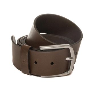Timberland Bluff Point Lederen Riem - Heren - Riemen - Bruin - L - Leer - Accessoires