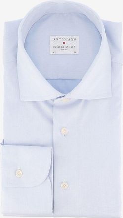 Artigiano Lang&auml;rmeliges Hemd aus Twill Leonardo