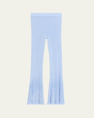 Ronny Kobo Dallas Sheer Rib Knit Pants