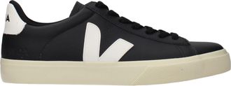 Veja Sneakers Campo Leder Herren Schwarz/Wei&szlig;