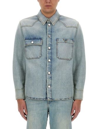 Valentino Garavani Denim Shirt