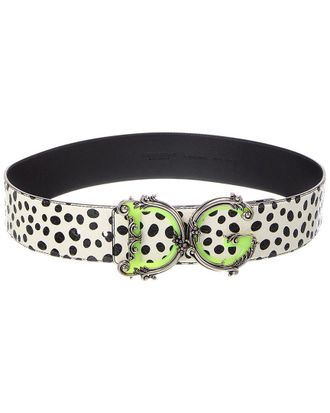 Dolce & Gabbana Dg Logo Leather Belt