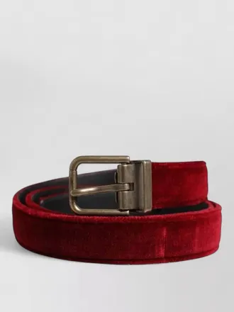 Dolce & Gabbana velvet belt