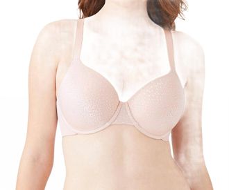 Wacoal Womens Back Appeal Full Coverage T-Shirt Bra In Rose Dust