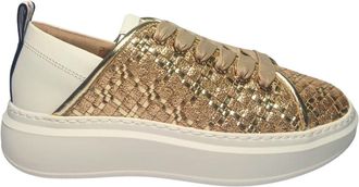 Alexander Smith WYW 0506 Sneaker - Dames - Sneakers - Geel - 38 EU - Leer - Schoenen