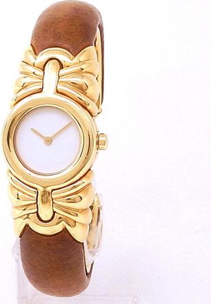 Bulgari Pre-owned Bvlgari Antalia Quartz White Dial Ladies Watch BJ 03