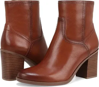 Naturalizer Kalina Boots WoCider Spice Leather Block Heel Bootie GAL272