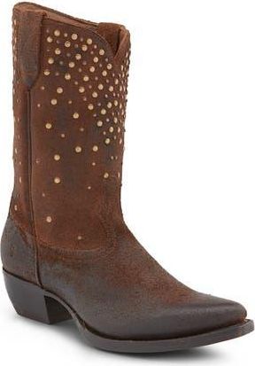 Frye Sacha Stud Western Boot in Nutmeg at Nordstrom Rack, Size 7.5