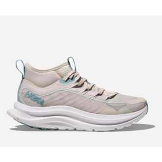 Hoka One One Kawana Mid Sneakers Womens Stucco White Lifestyle Shoes SHOP153