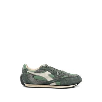 Diadora Equipe Revenge Nylon Used - Shoes - Hombre - Verde - 41 1/2 EU