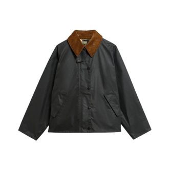 Barbour Transport Waxed Jacket - Dames - Jassen - Groen - Maat: M Katoen