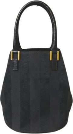 Fendi Pre-owned Bucket Bags, female, Black, Size: ONE SIZE Pre-owned Bucket Bag
