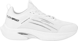 Plein Sport Sprint 78 Runner Sneaker - unisex - Hardloopschoenen - Wit - 45 EU - Polyester - Fitness
