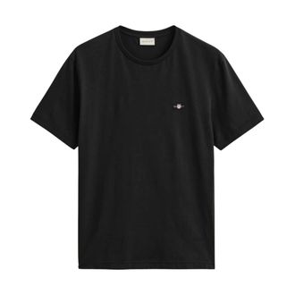 GANT Hombre, Camisetas, Negro, Talla: XL