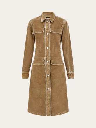 Ferragamo Women Trench Beige