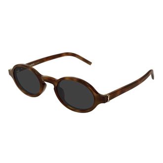 Saint Laurent SL M161 Sunglasses - female - Saint Laurent - Sunglasses - Brown - 51 MM - Accessories