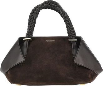 Ferragamo Leather hand bag with logo Woman One Size