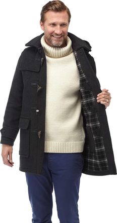 Montgomery Original Montgomery Mens London Duffle Coat - Charcoal - Medium