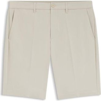 BOSS Slim-fit shorts in water-repellent stretch fabric