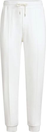 Brunello Cucinelli Pantaloni sportivi con vita elasticizzata - Bianco