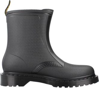 Dr. Martens Schoenen, Dames, Zwart, 38 EU, Leer, 1460 Rain Boots