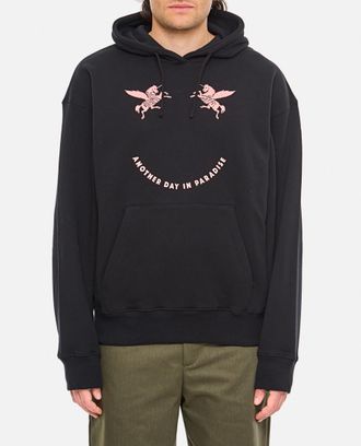 Givenchy Black Hoodie With Unicorns