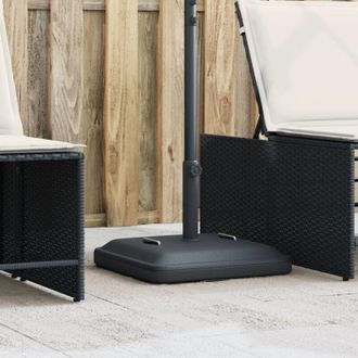 vidaXL Base De Sombrilla Cuadrada Con Asas Para Palo &Oslash;38/48 Mm 27 Kg Vidaxl