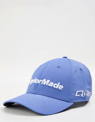 TaylorMade Taylormade Mens Wordmark Logo Pre Curved Brim Baseball Cap - Purple - Size: MENS