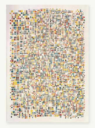 Novatrend Alfombra moderna tejida plana Multicolor 240x340 cm