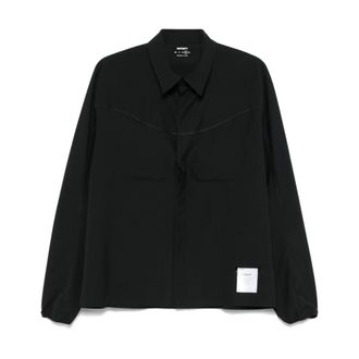 SATISFY Light Jackets, male, Black, XL, PeaceShell River Shirt