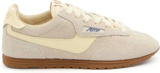 Autry Windspin Low Woman Suede/leat