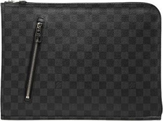 Louis Vuitton Pre-owned Pochette Documents Portfolio - - Pre-owned - Donna - Nero - ONE SIZE