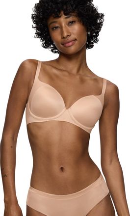 Triumph B&uuml;gel-BH TRIUMPH Body Make-up Soft Touch WP EX, Damen, Gr. 70, Cup E, neutral beige, Microtouch, Obermaterial: 57% Polyamid, 29% Elasthan, 14% Polyest