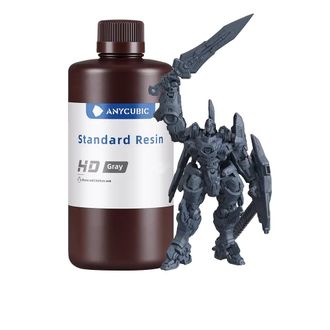 OEM Resina Uv, Impresi&oacute;n De Alta Precisi&oacute;n, Tiempo De Curado R&aacute;pido, 3 Kg De Color Gris Hd
