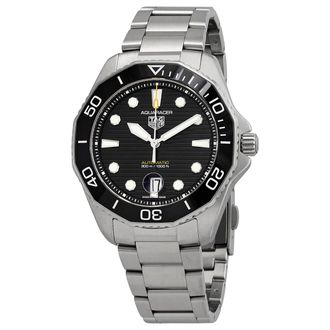 Tag Heuer Pre-owned Tag Heuer Aquaracer Professional 300 Automatic Black Dial Mens Watch WBP201A.BA0632