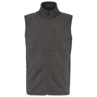 Stoic MerinoFleece335 KuolpaSt. III Vest Merinogilet f&uuml;r Herren | grau