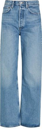 A Gold E Agolde Vintage Loose Straight-leg Jeans - Light Blue - 27 (W27 / UK8-10 / S)