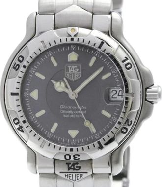 Tag Heuer Pre-owned Wh 5212 Polshorloge - Heren - Vintage Horloges - Grijs - ONE Size - Vintage