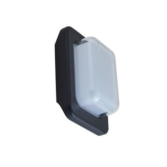 Lindby Lindby - L&aacute;mpara De Pared Led Exterior sibara En Gris Aluminio