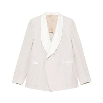 Tagliatore Heren, Pakken, Beige, Maat: XL
