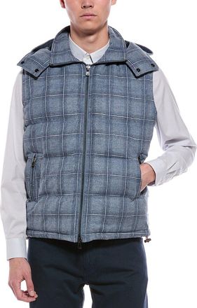Isaia Wool & Cashmere-Blend Vest