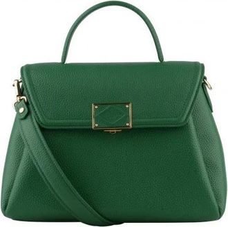 Pourchet Dames, Tassen, Groen, Maat: ONE Size Leer