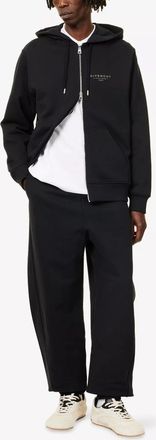 Givenchy Mens Hoodie in Black Cotton - Size X-Large