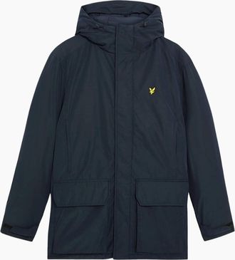 Lyle & Scott Mens Lyle & Scott Dark Navy Membrane Parka - Size: 40/Regular