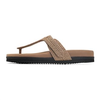 Roam Womens Raffy T Sandal In Natural
